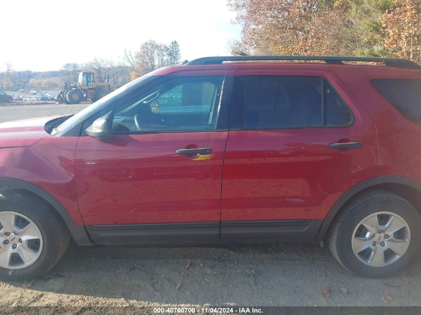 2013 Ford Explorer VIN: 1FM5K7B92DGB57039 Lot: 40760700