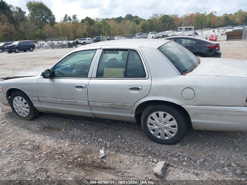 2003 Ford Crown Victoria Police VIN: 2FAHP71W13X205008 Lot: 40760701