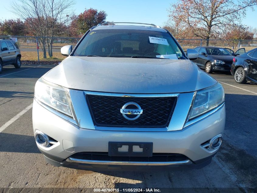 2016 Nissan Pathfinder Sv VIN: 5N1AR2MM4GC631812 Lot: 40760715