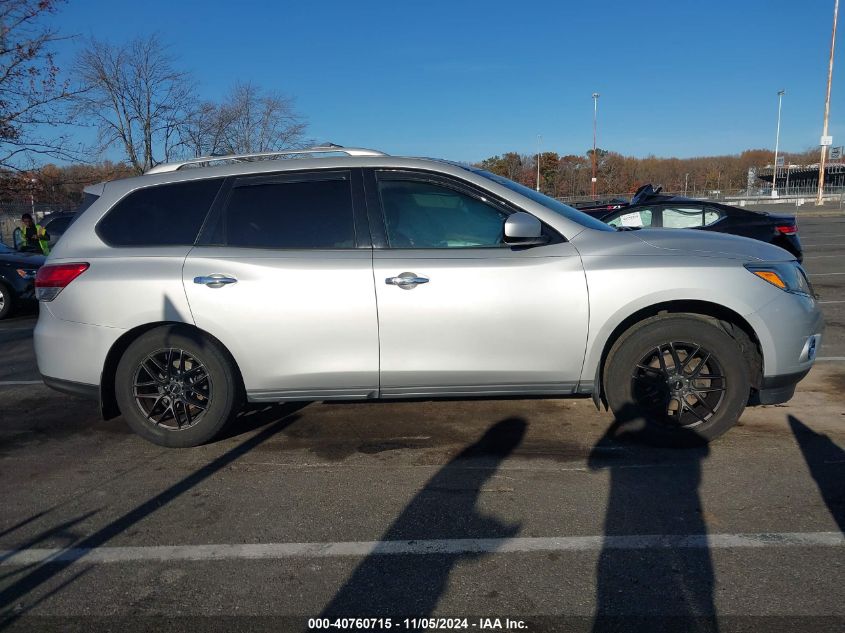 2016 Nissan Pathfinder Sv VIN: 5N1AR2MM4GC631812 Lot: 40760715