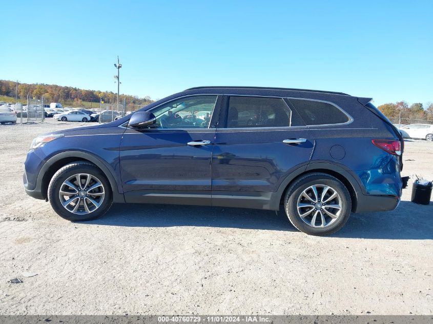 2018 Hyundai Santa Fe Se VIN: KM8SNDHF5JU287206 Lot: 40760729