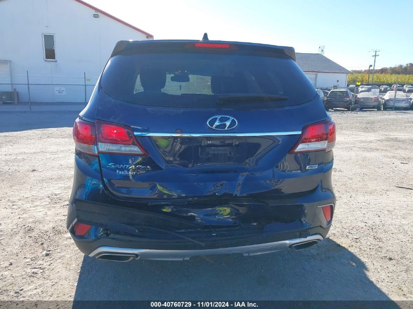 2018 Hyundai Santa Fe Se VIN: KM8SNDHF5JU287206 Lot: 40760729