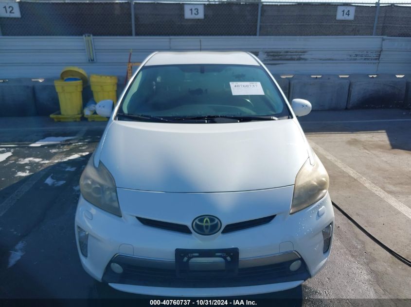 2013 Toyota Prius Plug-In Advanced VIN: JTDKN3DP8D3041001 Lot: 40760737