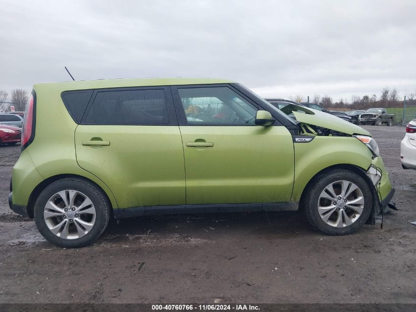 2016 Kia Soul + VIN: KNDJP3A50G7819930 Lot: 40760766