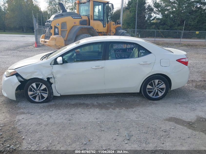 2014 Toyota Corolla Le Eco Plus VIN: 5YFBPRHE5EP137988 Lot: 40760782