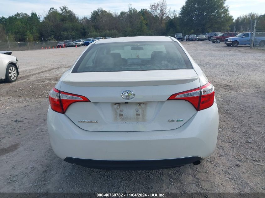 2014 Toyota Corolla Le Eco Plus VIN: 5YFBPRHE5EP137988 Lot: 40760782