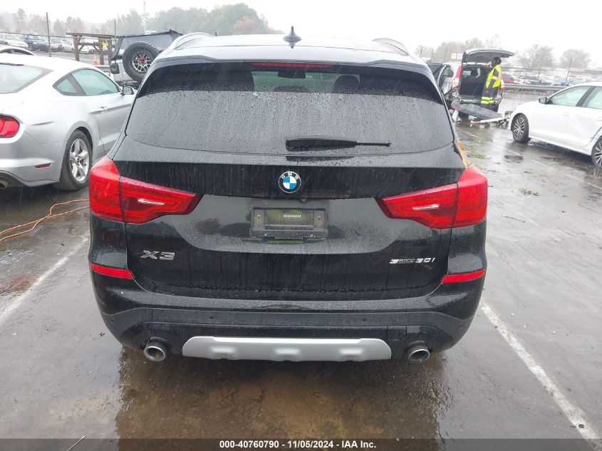 2019 BMW X3 SDRIVE30I - 5UXTR7C58KLF25524