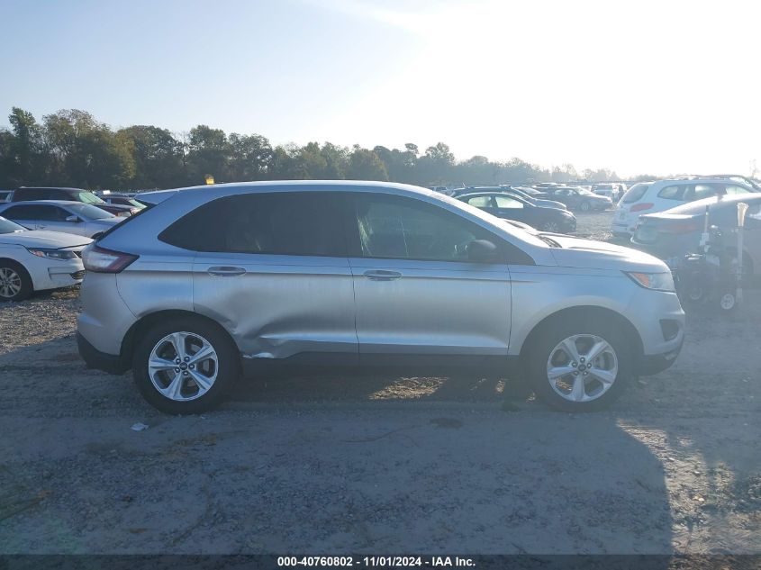 2018 Ford Edge Se VIN: 2FMPK3G94JBB09362 Lot: 40760802