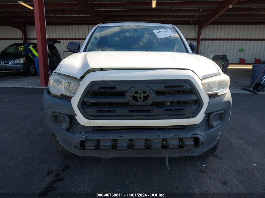 2016 Toyota Tacoma Sr VIN: 5TFRX5GN7GX064989 Lot: 40760811