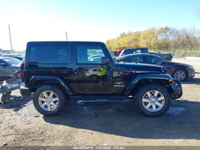 2017 Jeep Wrangler Sahara 4X4 VIN: 1C4AJWBGXHL721788 Lot: 40939269