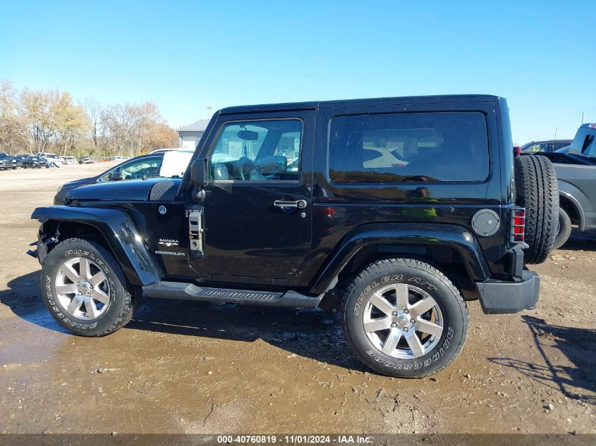 2017 Jeep Wrangler Sahara 4X4 VIN: 1C4AJWBGXHL721788 Lot: 40939269