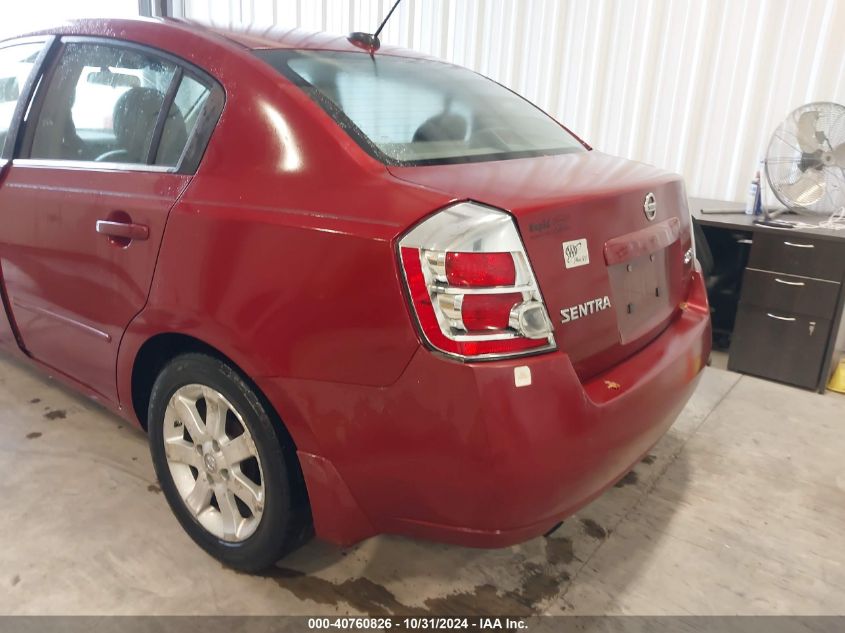 2007 Nissan Sentra 2.0Sl VIN: 3N1AB61E57L687424 Lot: 40760826