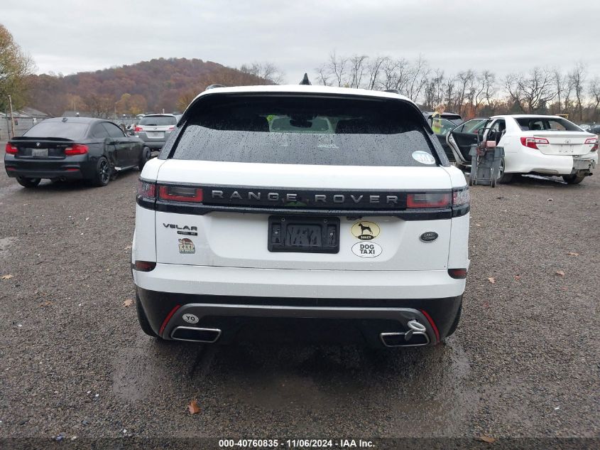 2018 Land Rover Range Rover Velar P380 Se R-Dynamic VIN: SALYL2RV6JA744436 Lot: 40760835