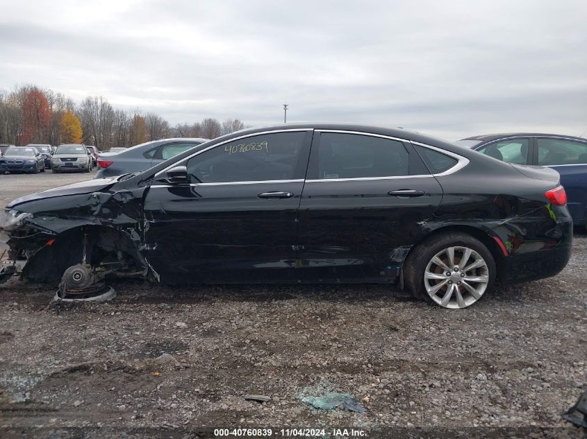 2015 Chrysler 200 C VIN: 1C3CCCCB4FN508507 Lot: 40760839