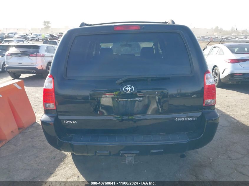 2006 Toyota 4Runner Sr5 Sport V6 VIN: JTEZU14R068051501 Lot: 40760841