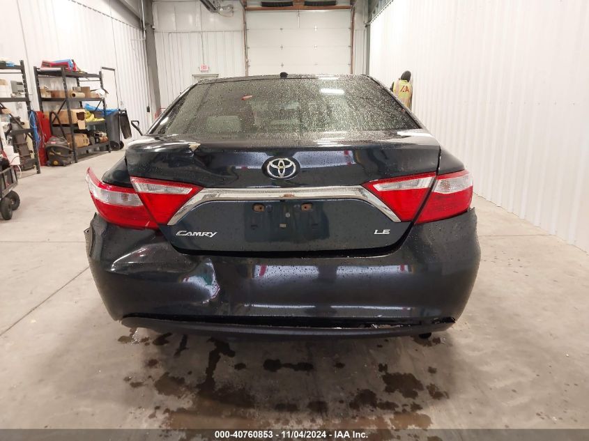 2016 Toyota Camry Le VIN: 4T1BF1FK1GU161915 Lot: 40760853