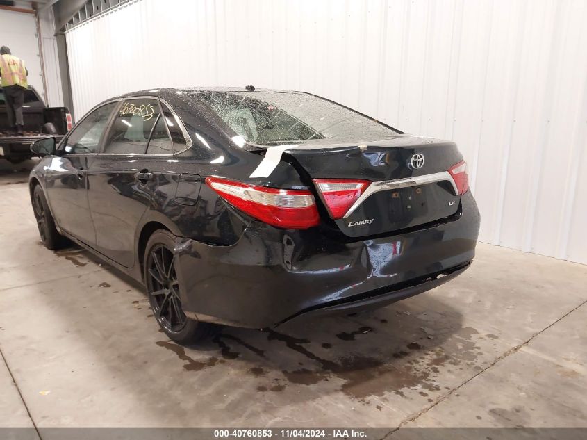 2016 Toyota Camry Le VIN: 4T1BF1FK1GU161915 Lot: 40760853