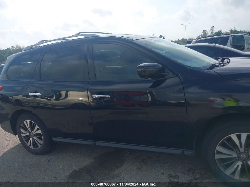 2017 Nissan Pathfinder Sl VIN: 5N1DR2MN3HC901331 Lot: 40760867