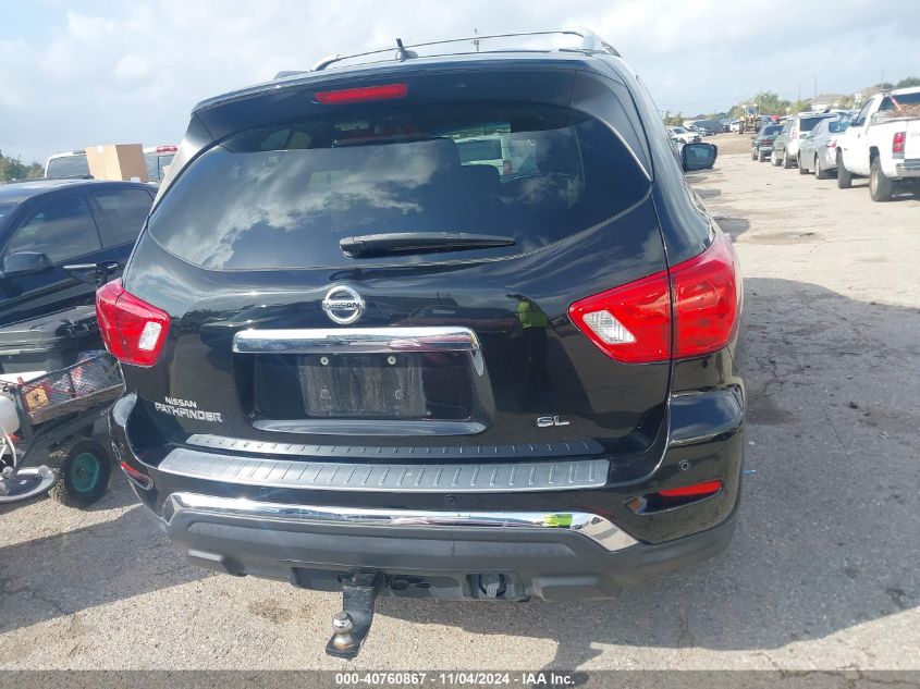 2017 Nissan Pathfinder Sl VIN: 5N1DR2MN3HC901331 Lot: 40760867