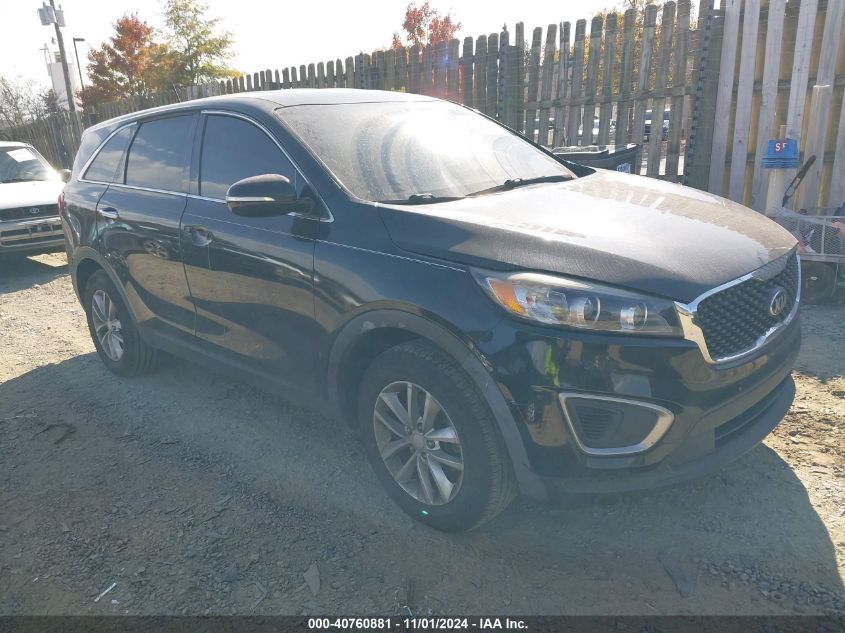 2016 KIA SORENTO 2.4L L - 5XYPG4A32GG114323