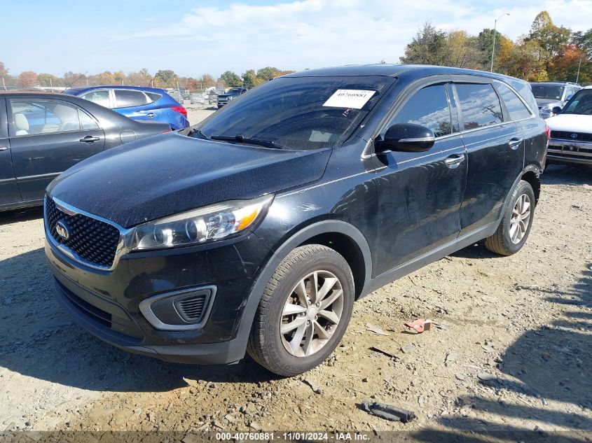 2016 KIA SORENTO 2.4L L - 5XYPG4A32GG114323