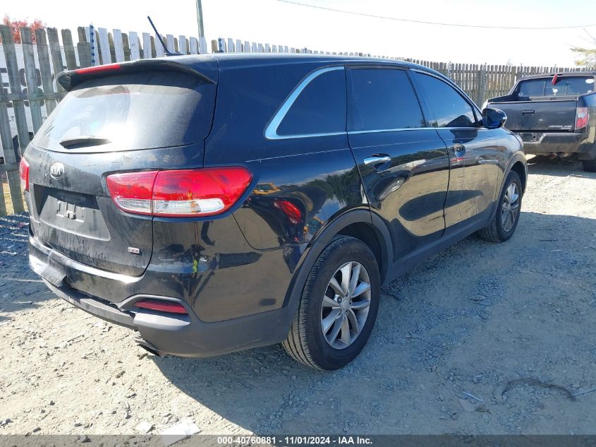 VIN 5XYPG4A32GG114323 2016 KIA Sorento, 2.4L L no.4