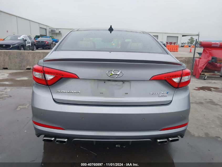 2015 Hyundai Sonata Limited 2.0T VIN: 5NPE34AB7FH155449 Lot: 40760897