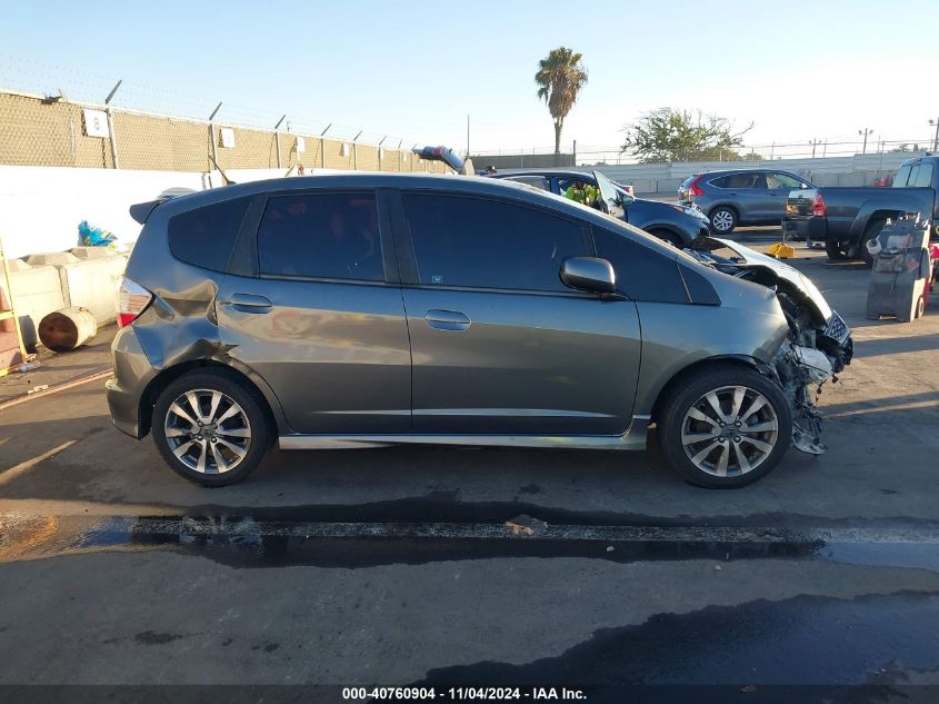 2012 Honda Fit Sport VIN: JHMGE8H66CC011450 Lot: 40760904