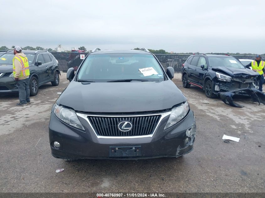 2010 Lexus Rx 350 VIN: 2T2BK1BA1AC029296 Lot: 40760907