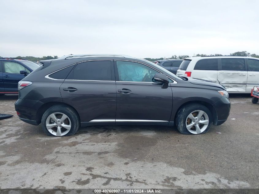 2010 Lexus Rx 350 VIN: 2T2BK1BA1AC029296 Lot: 40760907