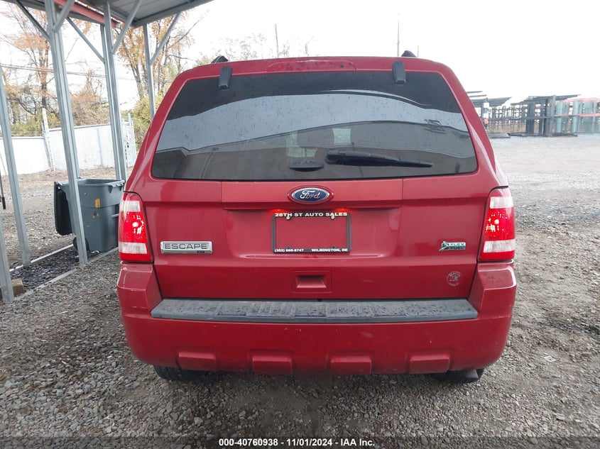 2011 Ford Escape VIN: 1FMTU9DG6BKB69763 Lot: 40760938