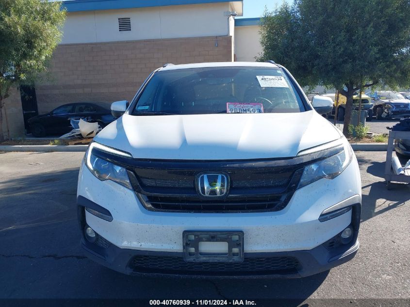 2022 Honda Pilot 2Wd Special Edition VIN: 5FNYF5H25NB025389 Lot: 40760939