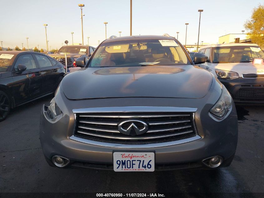 2015 Infiniti Qx70 VIN: JN8CS1MU0FM382224 Lot: 40760950