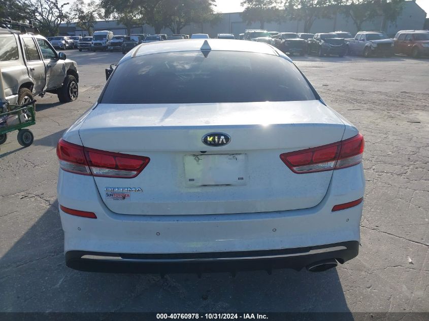 2019 Kia Optima Lx VIN: 5XXGT4L37KG369734 Lot: 40760978