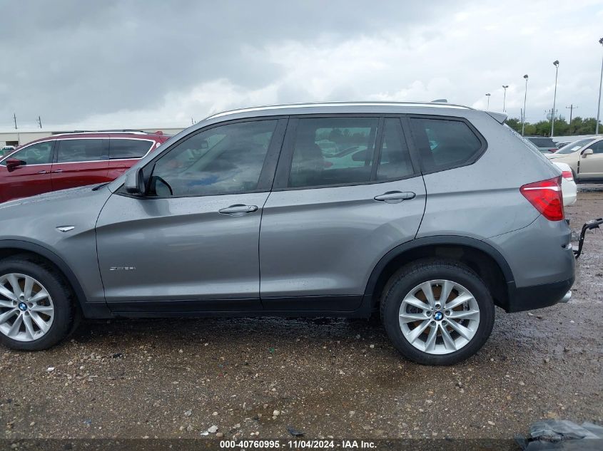 2017 BMW X3 Sdrive28I VIN: 5UXWZ7C54H0V86308 Lot: 40760995