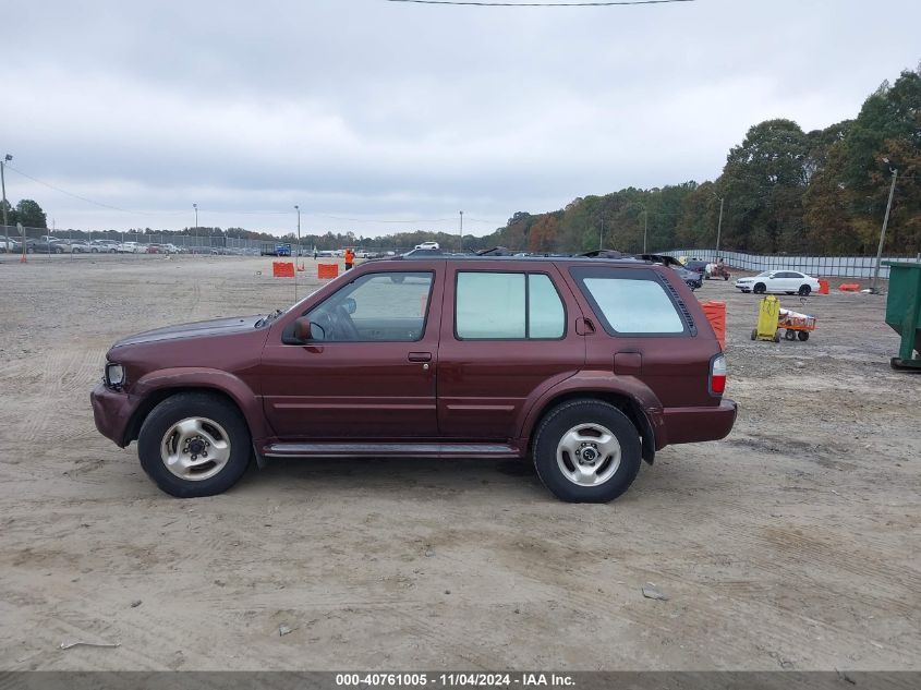 1999 Infiniti Qx4 Luxury VIN: JNRAR05Y9XW052114 Lot: 40761005