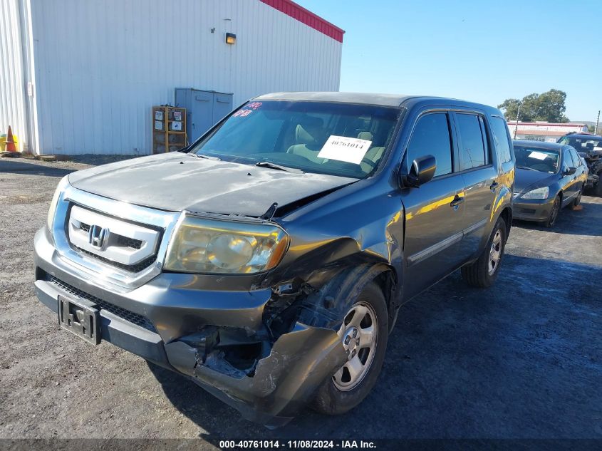 2011 Honda Pilot Lx VIN: 5FNYF3H28BB031865 Lot: 40761014