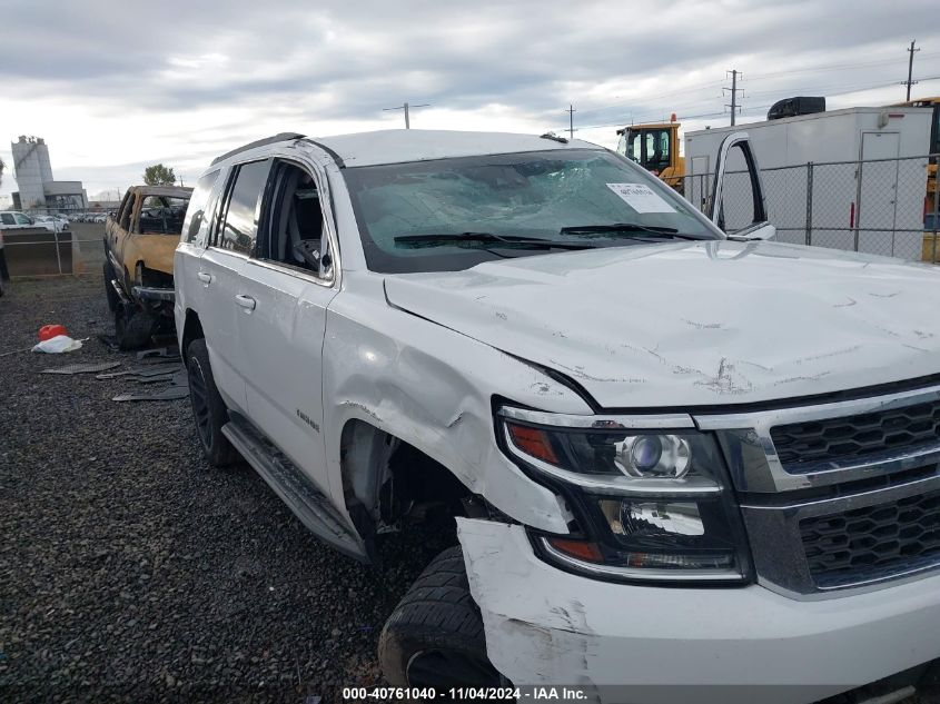 2017 Chevrolet Tahoe Lt VIN: 1GNSKBKC0HR165051 Lot: 40761040