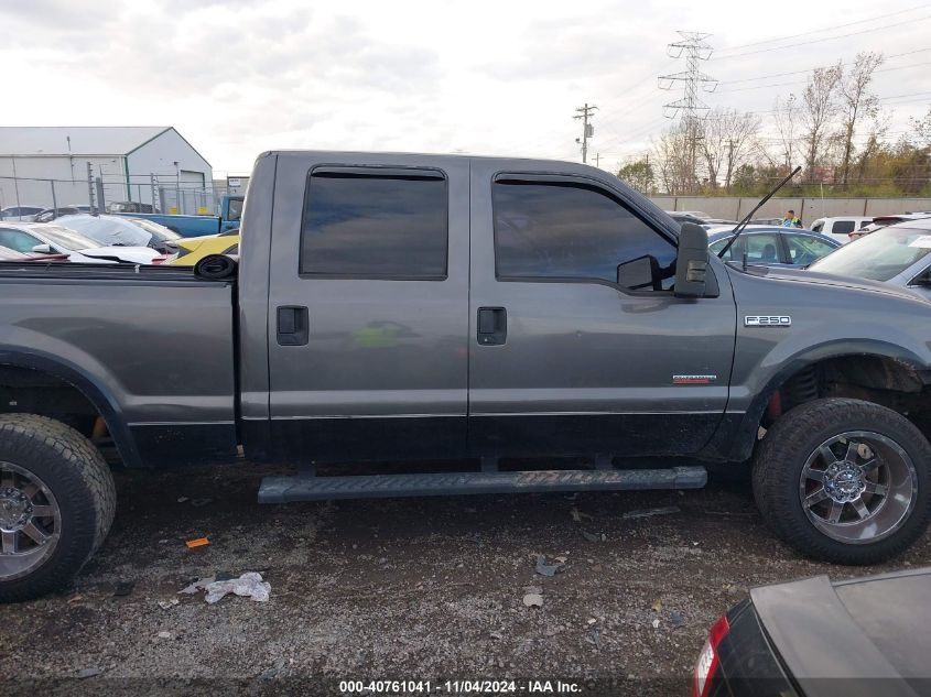 2005 Ford F250 Lariat/Xl/Xlt VIN: 1FTSW21P75EB43777 Lot: 40761041