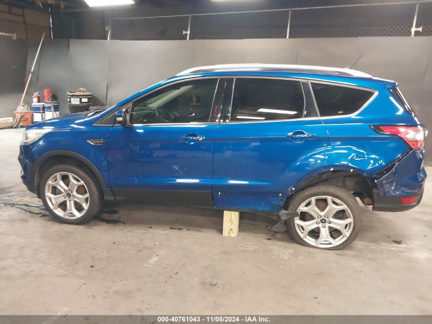 2018 Ford Escape Titanium VIN: 1FMCU9J99JUB26513 Lot: 40761043