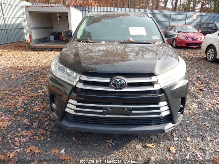 2017 Toyota Highlander Xle VIN: 5TDJZRFHXHS360445 Lot: 40761047