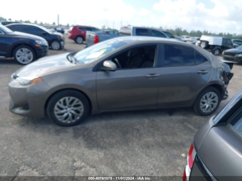 2019 Toyota Corolla Le VIN: 2T1BURHEXKC220031 Lot: 40761075