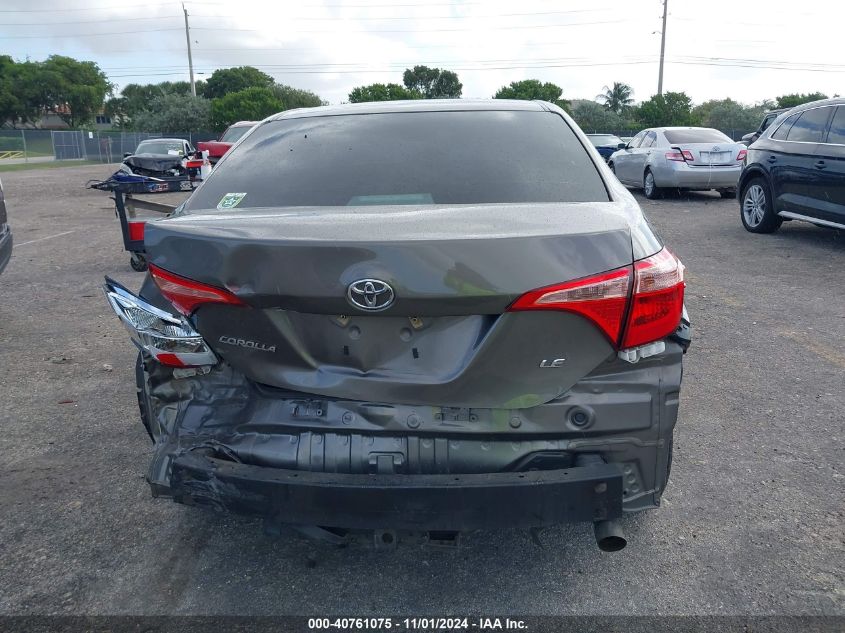 2019 Toyota Corolla Le VIN: 2T1BURHEXKC220031 Lot: 40761075