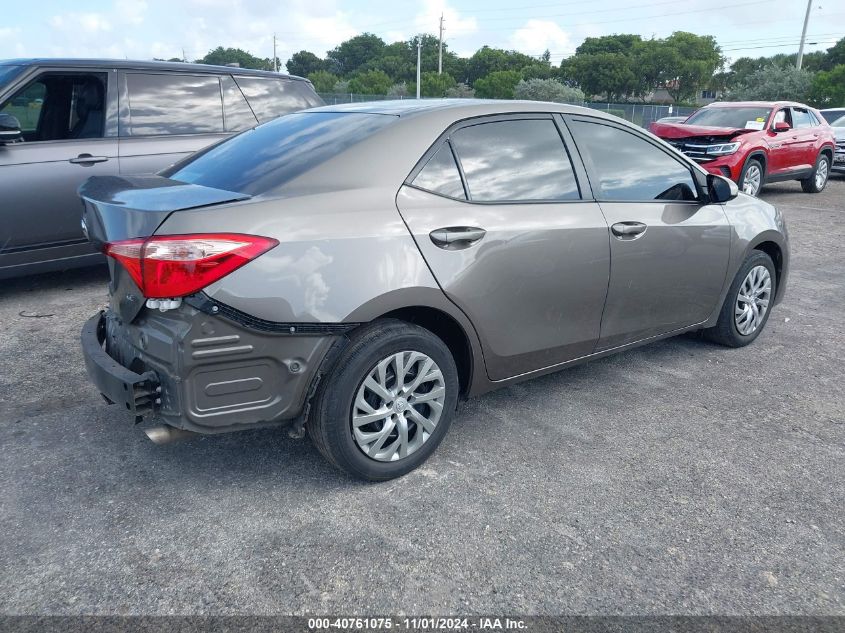 2019 Toyota Corolla Le VIN: 2T1BURHEXKC220031 Lot: 40761075