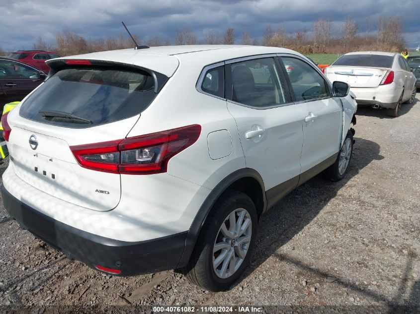 VIN JN1BJ1AW8MW430251 2021 Nissan Rogue, Sport S Aw... no.4