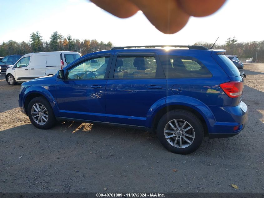 2015 Dodge Journey Sxt VIN: 3C4PDDBG9FT549079 Lot: 40761089