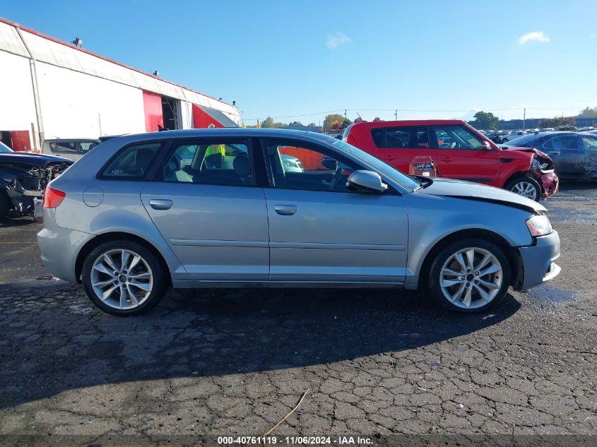 2012 Audi A3 2.0T Premium VIN: WAUBEAFM6CA110928 Lot: 40761119