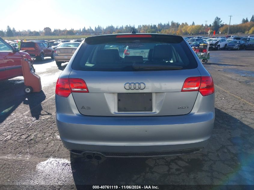 2012 Audi A3 2.0T Premium VIN: WAUBEAFM6CA110928 Lot: 40761119