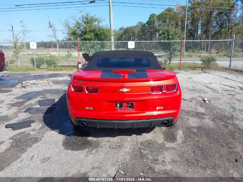 2012 Chevrolet Camaro 1Lt VIN: 2G1FB3D39C9211257 Lot: 40761126