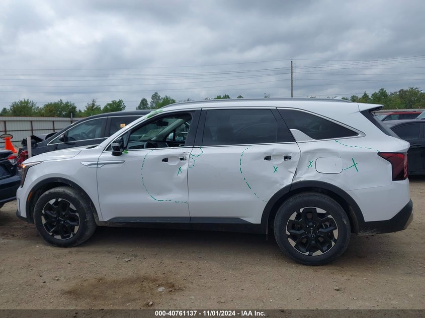 2024 Kia Sorento S VIN: 5XYRL4JC7RG287651 Lot: 40761137